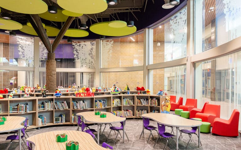 Custom Laminated Glass by Dreamwalls at Port Neches Primary School-TX-pic1