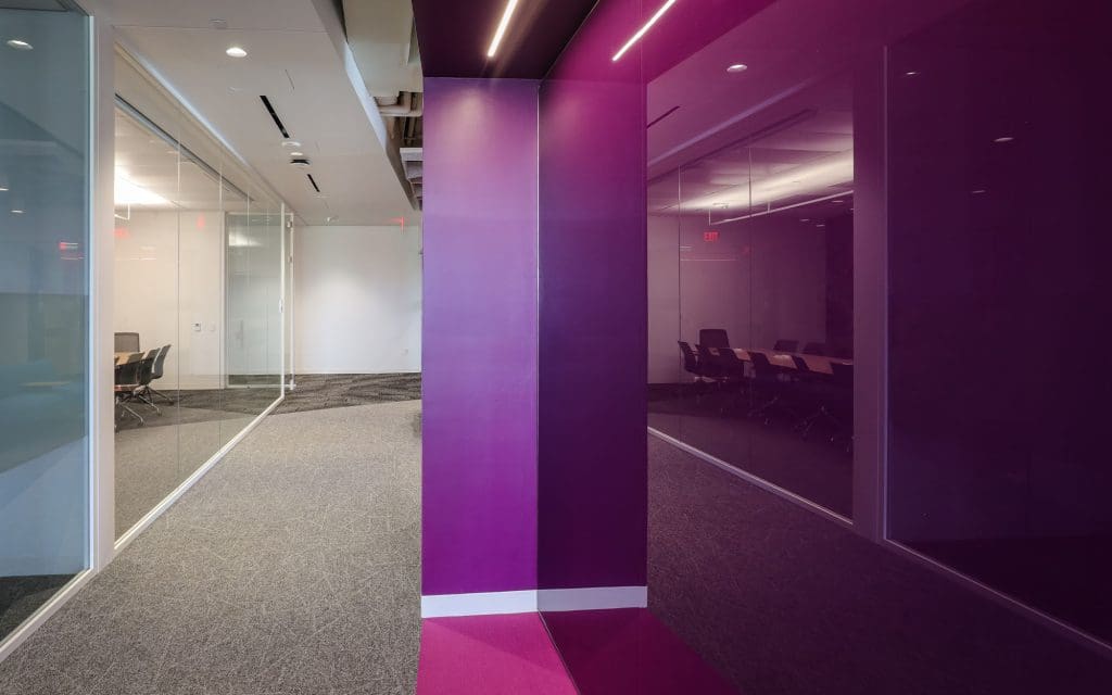 Dreamwalls Backpainted Glass at Virginia Tech Innovation Campus Building One-014