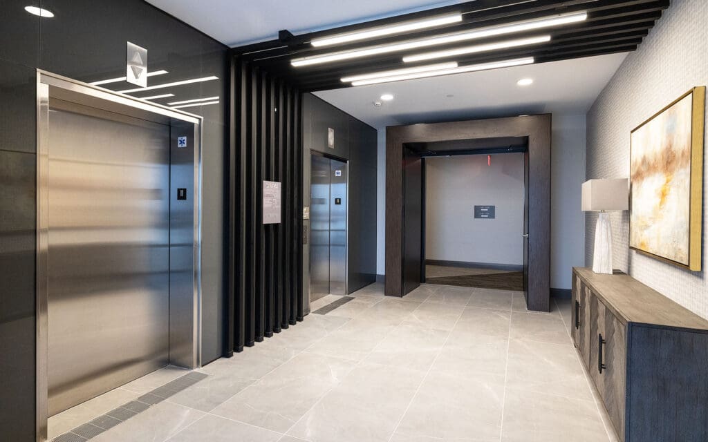 Dreamwalls Gray Backpainted Glass at Live Grandscape TX-03