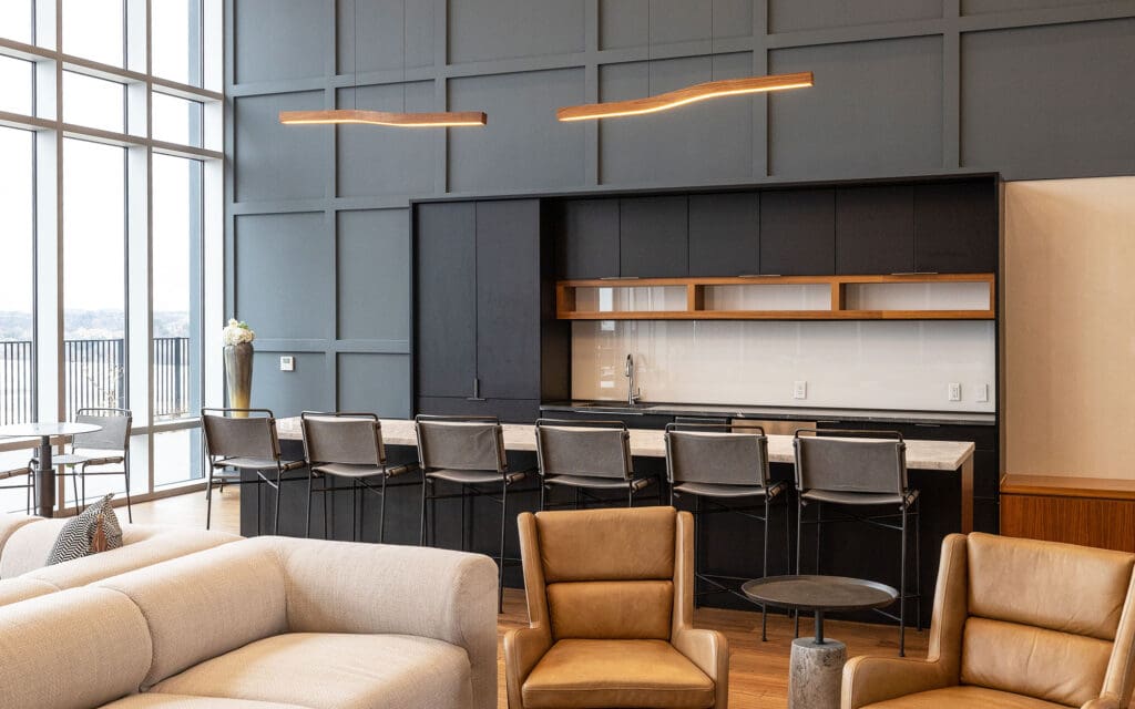 Dreamwalls Gray Backpainted Glass at Live Grandscape TX-05