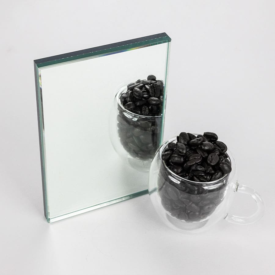 laminated mirror sample