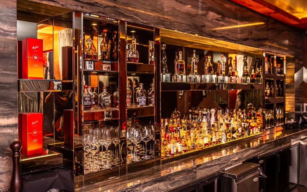 Prime 21 Steakhouse-Banner Elk NC-Shades Bronze Tinted Mirrors by Dreamwalls-01